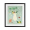 Stupell Industries Pina Colada Minimalism Framed Print Under Glass, design by ANNA QUACH
